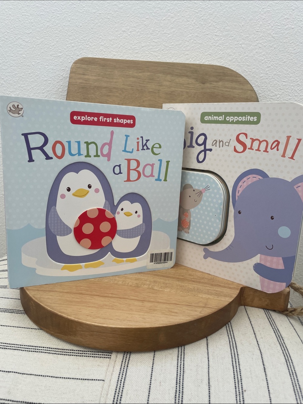 SALE! 50% Off Round Like a Ball + Big and Small Children's Baby Book Set of 2
